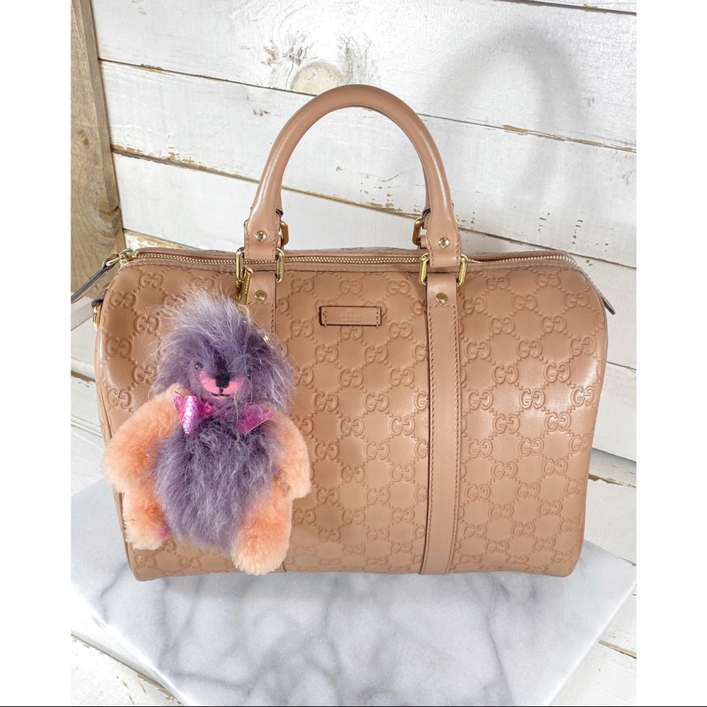 |SOLD| Gucci Guccissima Medium Boston Bag - Picture 2 of 12